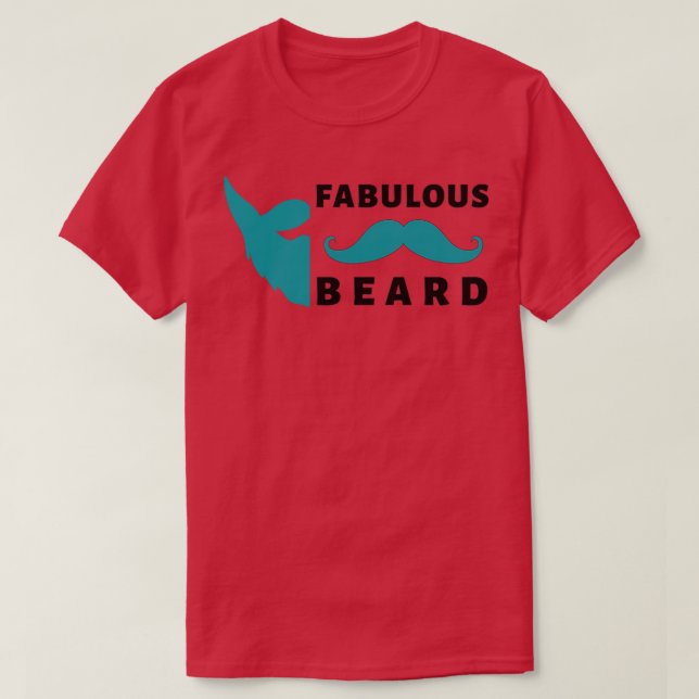 Camiseta barba fabulosa 55 (Frente do Design)