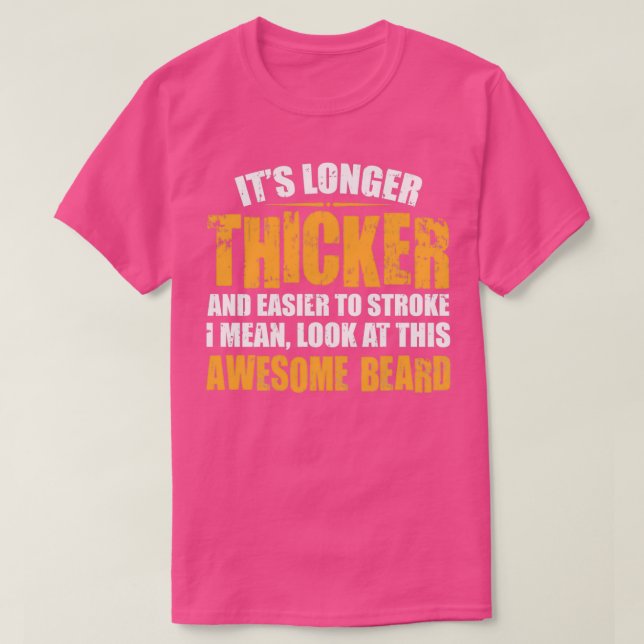 Camiseta Barba Mais Espessa E Mais Fácil Oferta (Frente do Design)