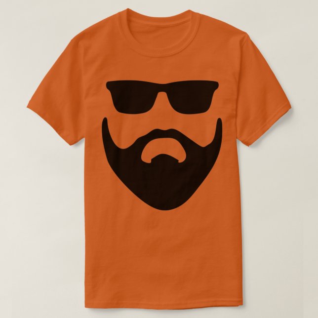 Camiseta Barba moderna (Frente do Design)