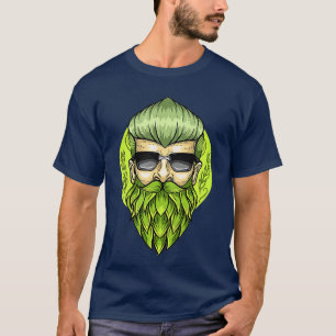 Camiseta Barba salto I Malt Brewery Beer Motif para Brewerm