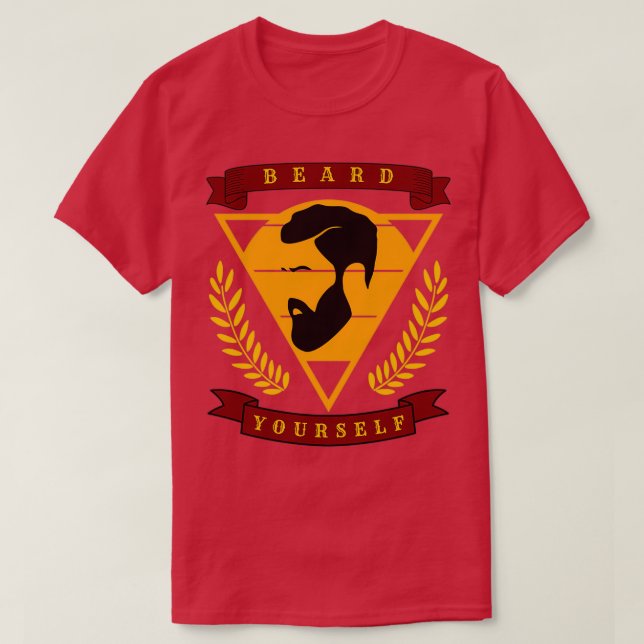 Camiseta Barba-se a si mesmo 46 (Frente do Design)