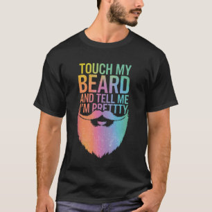 Camiseta Barba Toque Minha Barba e Me Diga Que Sou Bonito
