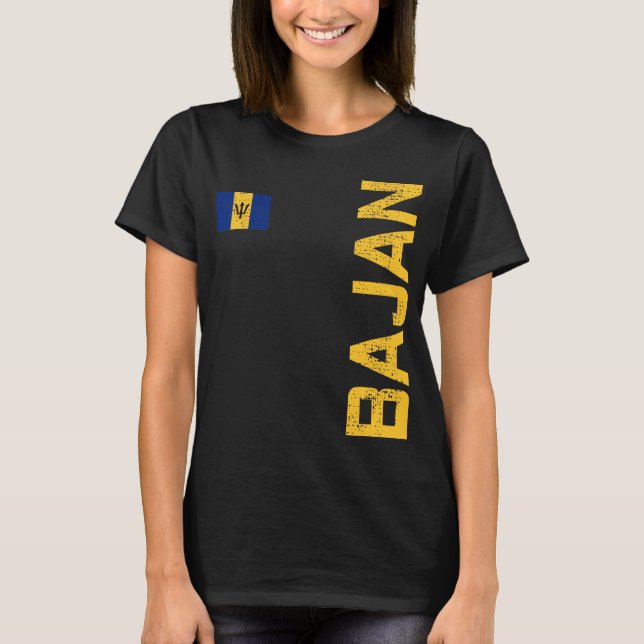CAMISETA BARBADOS BAJAN (Frente)
