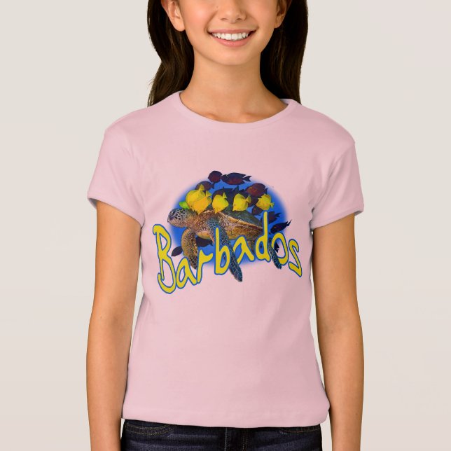 CAMISETA BARBADOS POR EKLEKTIX (Frente)