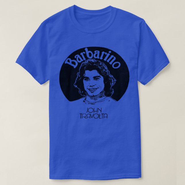 Camiseta Barbarino John Travolta (Frente do Design)