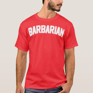 Camiseta bárbaro