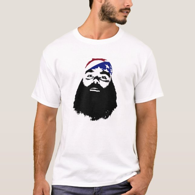 Camiseta Barbas, crescem em você (Frente)
