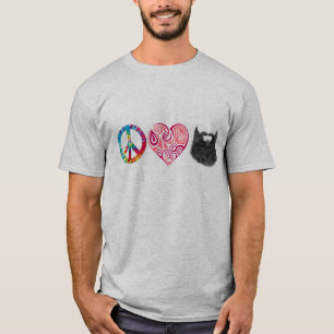 Camiseta Barbas do amor da paz