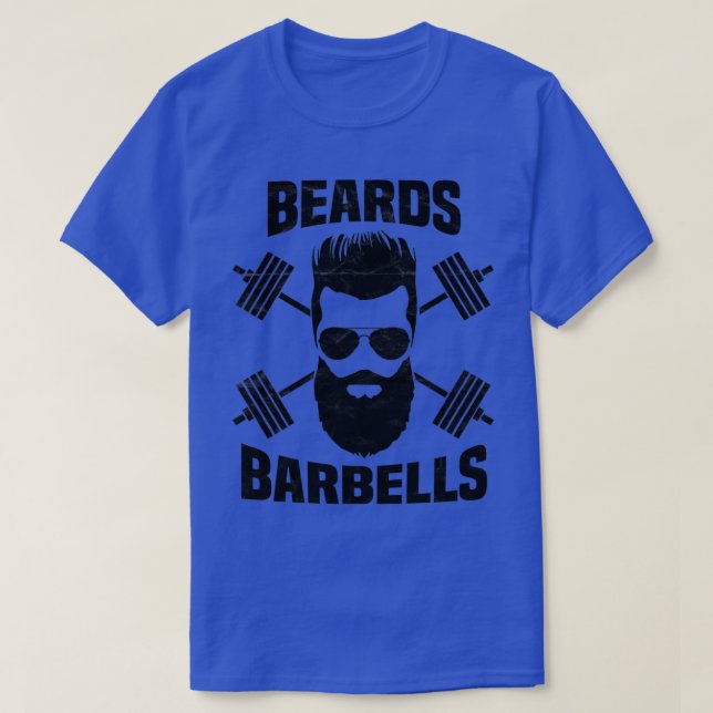 Camiseta Barbas E Barbas De Cara Engraçada (Frente do Design)