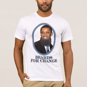 Camiseta Barbas para a mudança