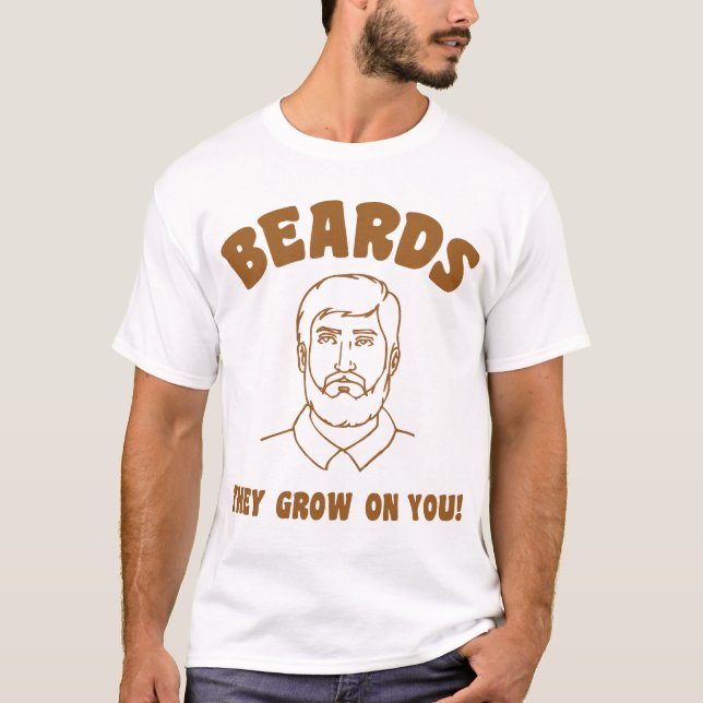 Camiseta Barbas que crescem em você! (Frente)
