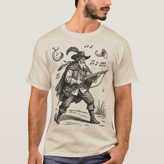 Camiseta Barbatos Ecos da Caça (Frente)