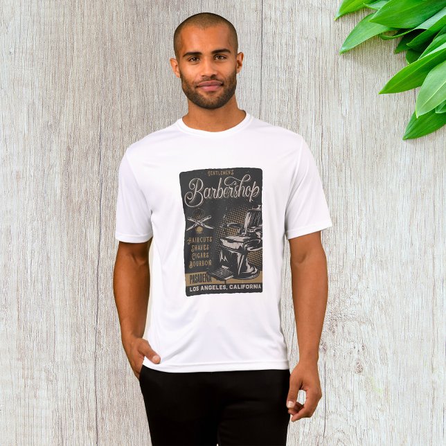 Camiseta Barbearia de Cavalheiros - Barbearia Retrorna (Criador carregado)