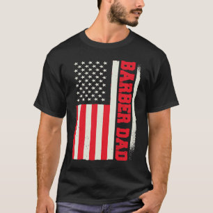 Camiseta Barbearia Patriótica Hairdresser Barb
