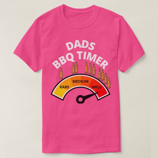 Camiseta Barbecue & Beer Grilling BBQ Timmer for Men  (Frente do Design)