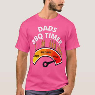 Camiseta Barbecue & Beer Grilling BBQ Timmer for Men 