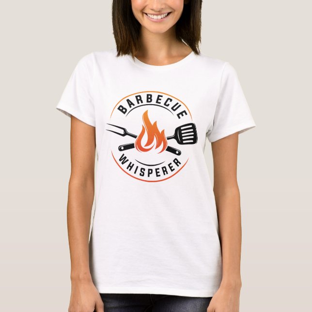 Camiseta Barbecue Whisperer (Frente)