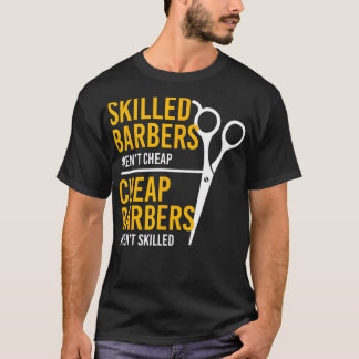 Camiseta Barbeiro legal para Homens Hairdresser Hairstylist