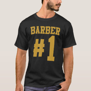 Camiseta Barbeiro Masculino 1 Barbearia Tesoura de Cabelo F