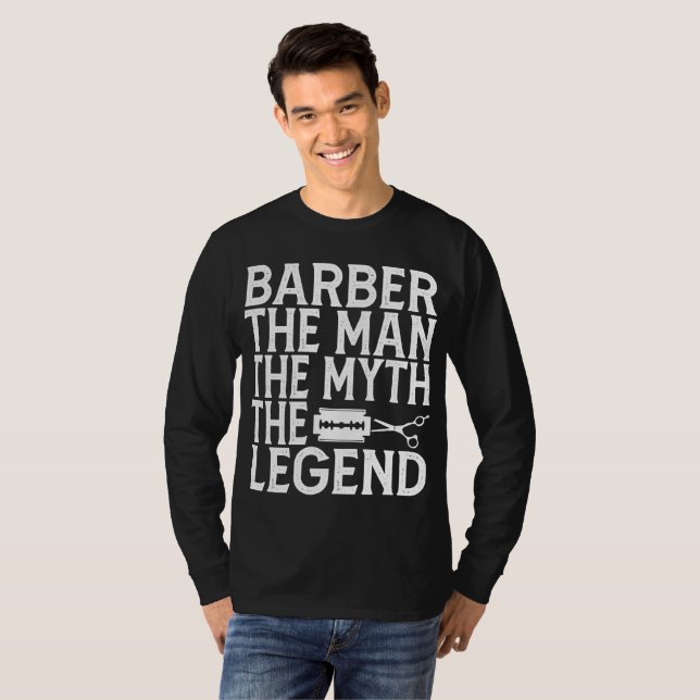 Camiseta Barbeiro O Homem 2024 (Frente Completa)