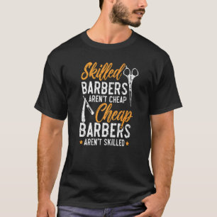 Camiseta Barbeiros Qualificados Não Arrancam Barras Baratas
