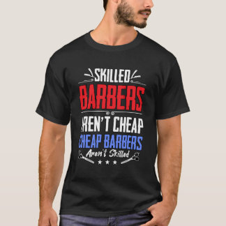Camiseta Barbeiros Qualificados Não São Barbeiros Baratos