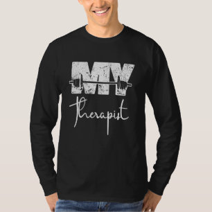 Camiseta Barbell Pesando Meu Terapista