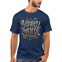 Camiseta Barbell Society Strength Department