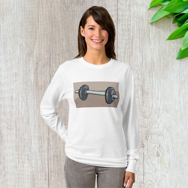 Camiseta Barbell Weising Gym Malhação Lover (Criador carregado)