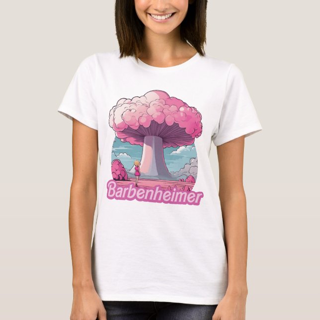 Camiseta Barbenheimer: A Última Camisa-T Cruzada (Frente)