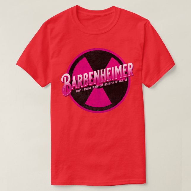 Camiseta Barbenheimer Versão pequena (Frente do Design)