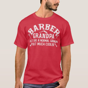 Camiseta Barber Avô Hairstylist Hairdresser Haircut