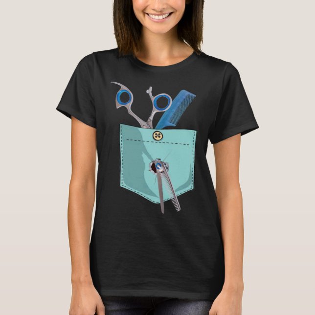 Camiseta Barber  Barber  Barber for father and mother (Frente)