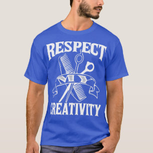 Camiseta Barber Barber Respeita Minha Criatividade
