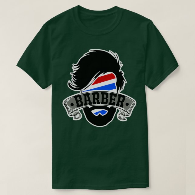 Camiseta Barber Barbershop 2 (Frente do Design)