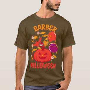 Camiseta Barber comemora o Dia das Bruxas