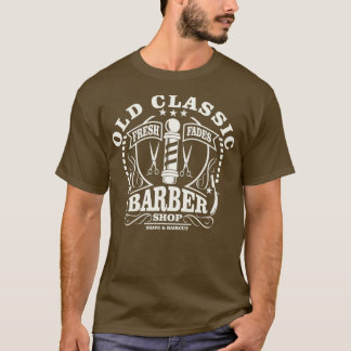 Camiseta Barber Compra Cabelo Escorregado Corta Escola Anti