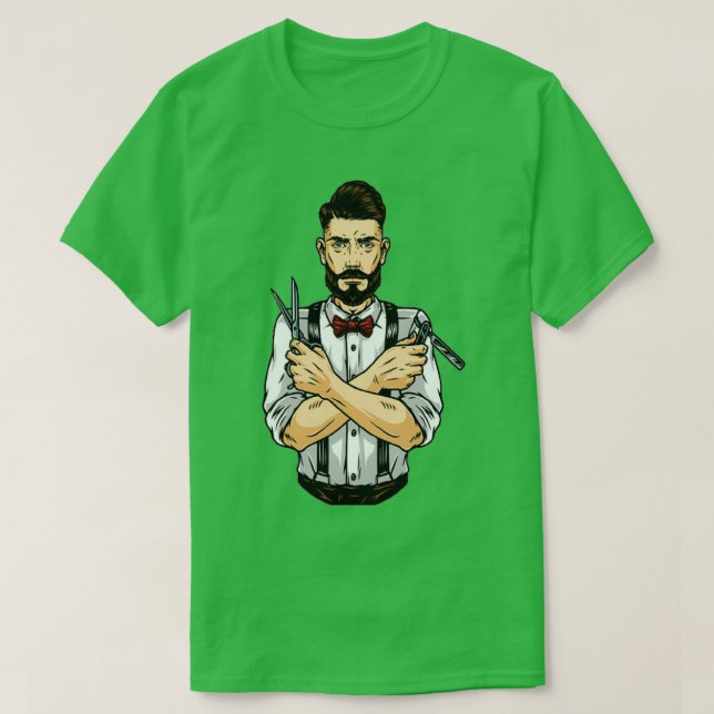 Camiseta Barber Compro Barbers (Frente do Design)