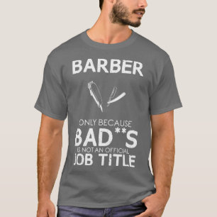 Camiseta Barber Funny Design Para Presente 5