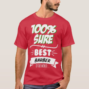 Camiseta Barber Funny Slogan Hobby Trabalhador de Trabalho 