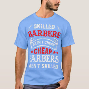 Camiseta Barber Hairdresser Beard Mustache Haircutter Gift