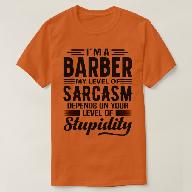 Camiseta Barber Ix27m A (Frente do Design)