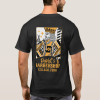 Barber King Retro Playing Card Style Hair Style