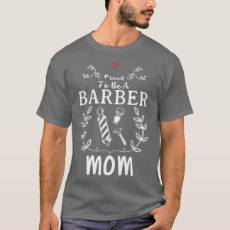 Camiseta Barber Mãe Design Engraçado Para Presente 2