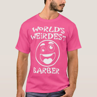 Camiseta Barber mais estranho do mundo x27s