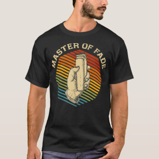 Camiseta Barber Mestre De Hairdresser Fade
