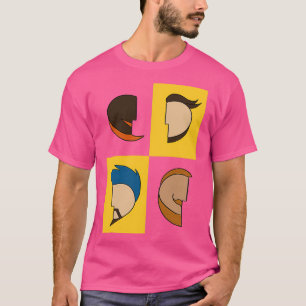 Camiseta Barber Mustaches Padrão