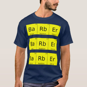 Camiseta Barber - Presente Periódico de Mesa Engraçado Barb