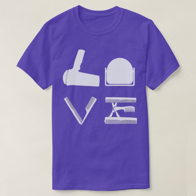 Camiseta Barber Quote Hairdryer Tesoura Barber Hair Brussel (Frente do Design)