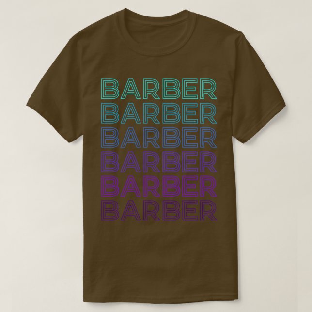 Camiseta Barber Retro (Frente do Design)